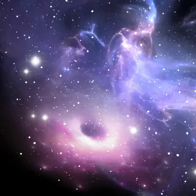 Intergalactic pattern image