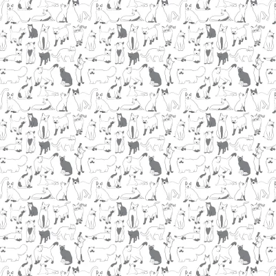 Feline pattern image