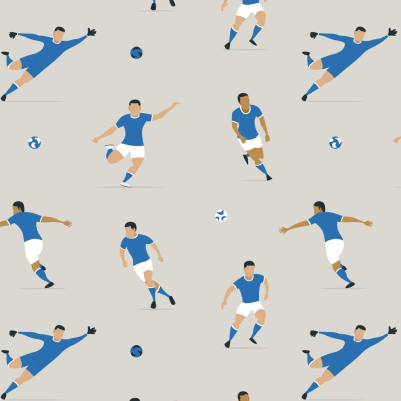 Players Blue pattern image