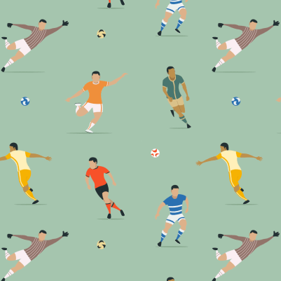 Players Green pattern image
