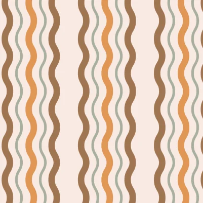 Wavy Retro pattern image