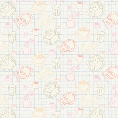 Petit Dejeuner pattern image