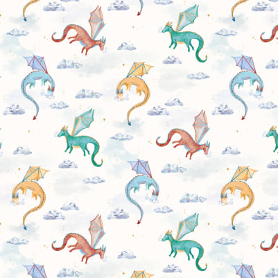 Winged White pattern image