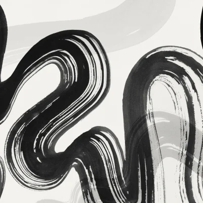 Ink Flow Monochrome pattern image