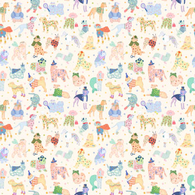 Pawty Multi pattern image