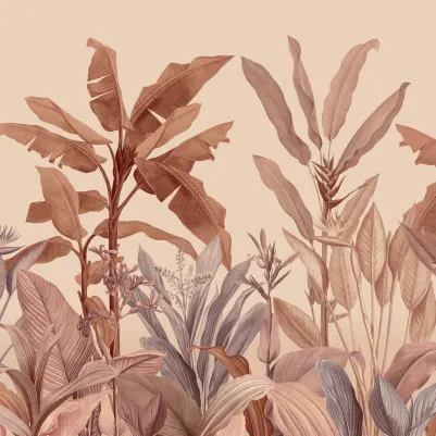 Redouté Terracotta pattern image