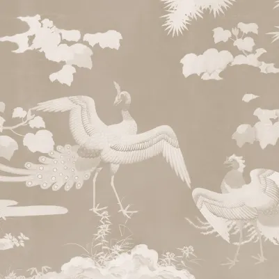Kujaku Beige pattern image