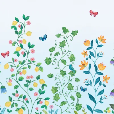 Rosetree Blue pattern image