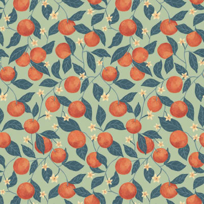 Citrus Green pattern image