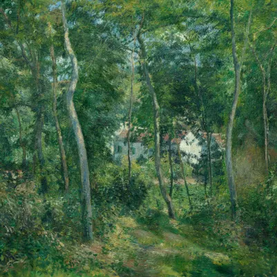 Wild Wood Green pattern image