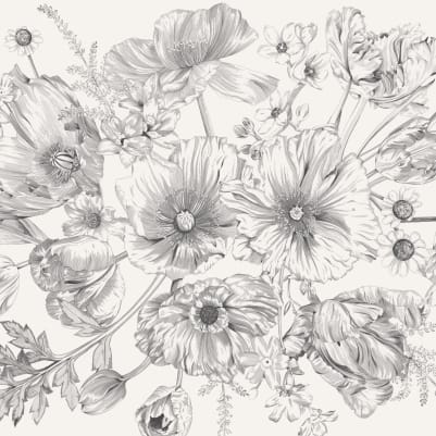 Bouquet Monochrome pattern image