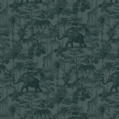 Borneo Teal pattern image