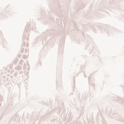 Hidden Paradise Pink pattern image