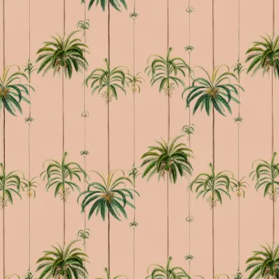 Queen Palm Peach pattern image