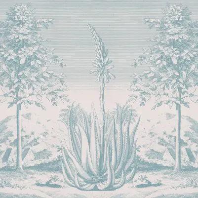 Aloe Blue pattern image