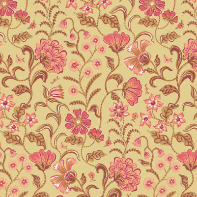 Anika Gold pattern image