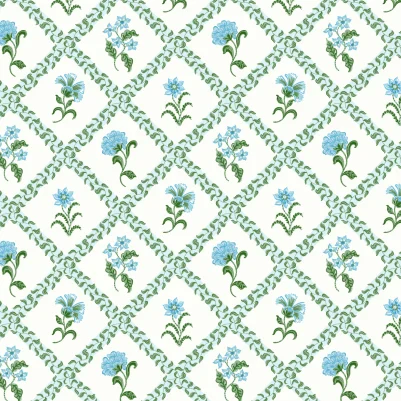 Freya Blue pattern image