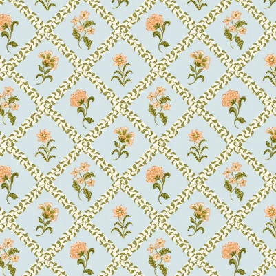 Freya Light Blue pattern image