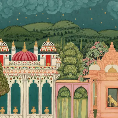 Temple Valley pattern image