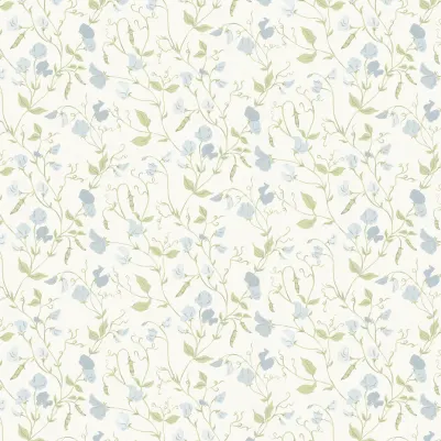 Little Sweet Pea Blue pattern image