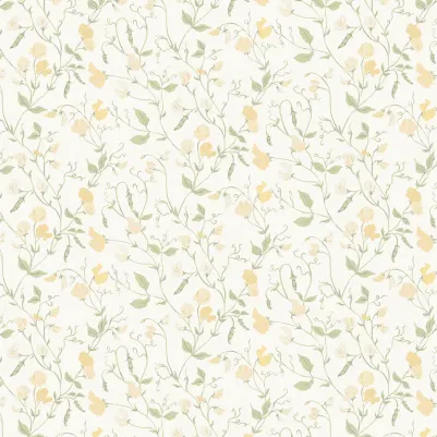 Little Sweet Pea Yellow pattern image