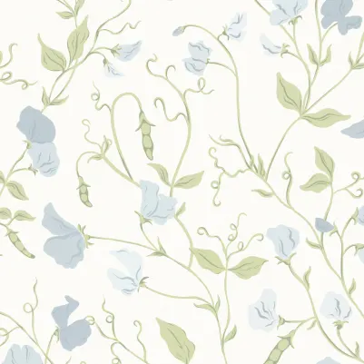 Sweet Pea Blue pattern image