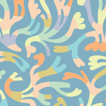 Flowstate Blue pattern image