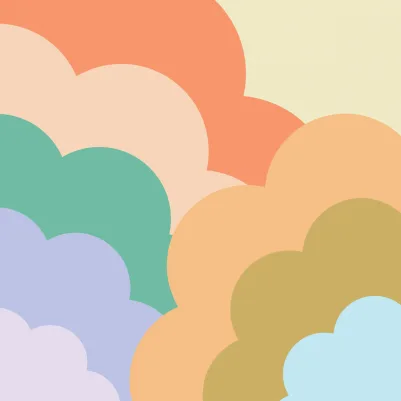 Happy Skies Pastel pattern image