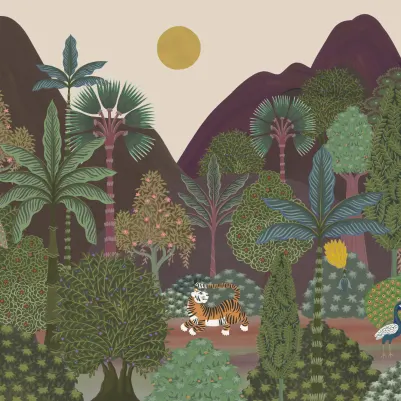 Diurnal Jungle  pattern image