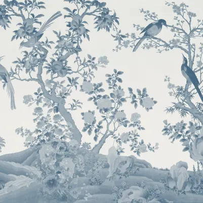 Yulan Gardens Tonal Blue pattern image