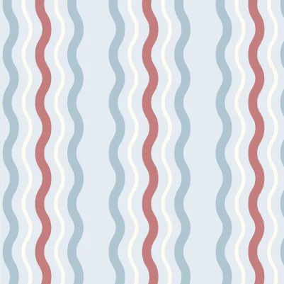 Wavy Hampton pattern image