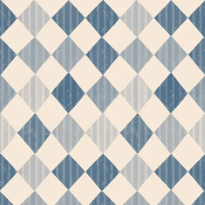Harlequin Blue pattern image