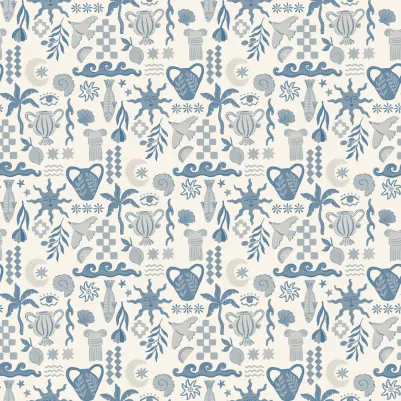La Dolce Vita Blue pattern image