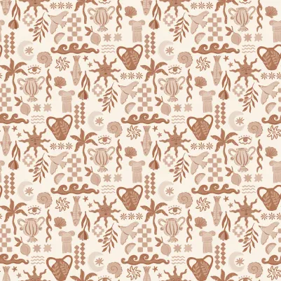 La Dolce Vita Terracotta pattern image