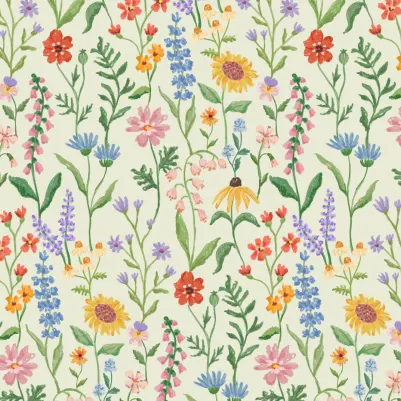 Honey Bee Green pattern image