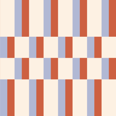 Albers Blue & Orange pattern image