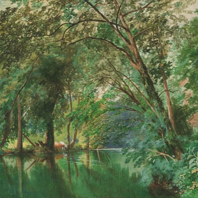 Reflection pattern image