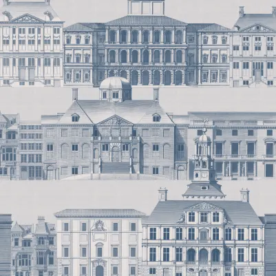 Metropolis Navy pattern image