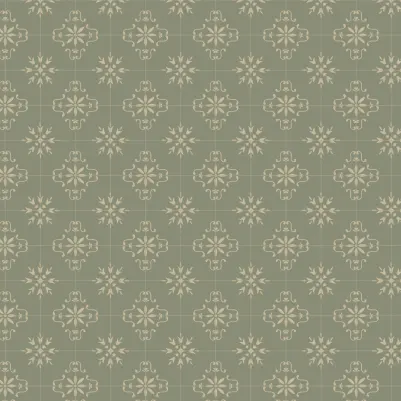 Azulejo Dark Green pattern image