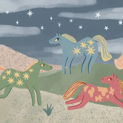 Gallop Midnight pattern image