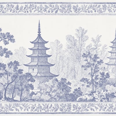 Pagoda Blue pattern image