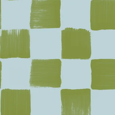 Rook Blue & Green pattern image