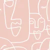 Scribble Dusty Pink