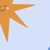 Smiley Sky Blue