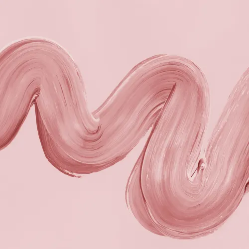 Carta da Parati Astratta con Ghirigoro di Pittura Rosa