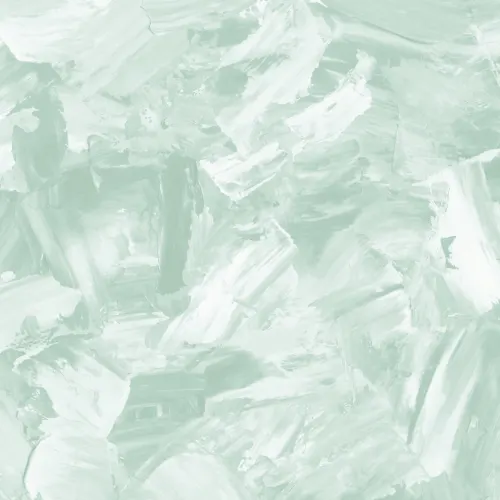 Zachte Salie Abstracte Verfstreek Behang Muurschildering