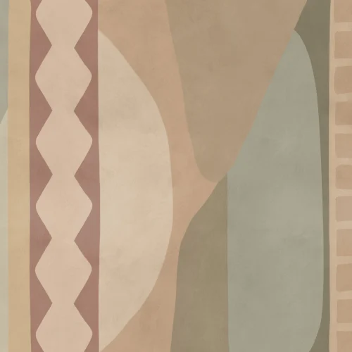 Mehrfarbiges abstraktes geometrisches modernes Design Fototapete