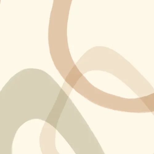 Beige abstract eigentijdse warme vibe muurschildering