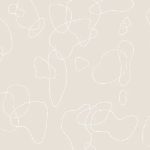 Papier Peint Panoramique Graphique Abstrait Croquis Beige