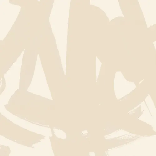 Beige Japanese Calligraphy Wallpaper Mural
